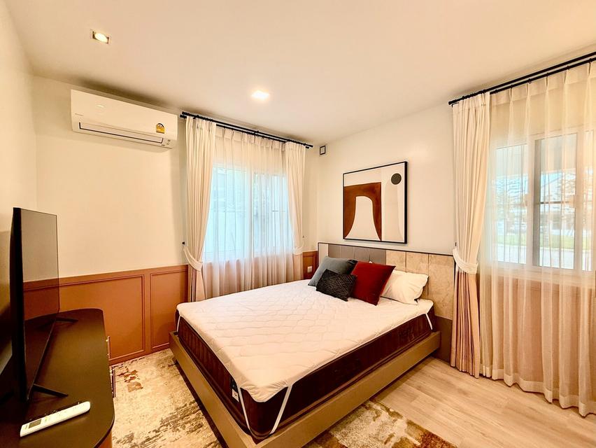 ให้เช่าด่วน! บ้านเดี่ยวหรู Villaggio (2) ศรีนครินทร์-บางนา 219 ตร.ม. 5 นอน 4 น้ำ บ้านหน้าสวน พร้อม EV Charger ใกล้ Mega บางนา 5 นาที 7