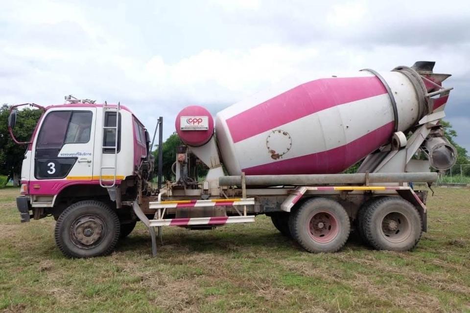 ขายรถโม่ปูนสิบล้อ Hino 240 แรง โม่ 6 คิว 2