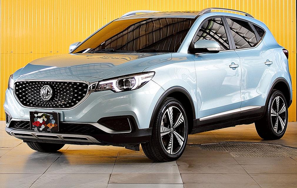 2020 MG ZS EV 100% สีฟ้า Como Blue เกียร์ออโต้ SUV ไฟฟ้าล้วน