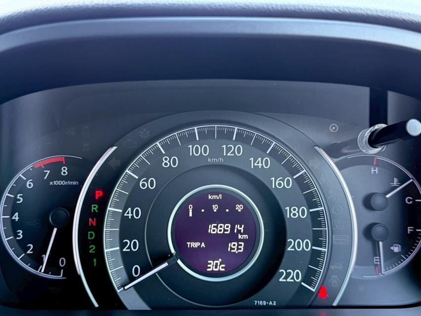 HONDA CRV 2.0E TOP 2014 4WD สีเทา รูปที่ 7