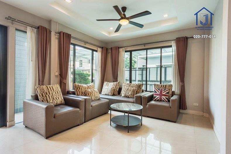 ขายบ้านเดี่ยว 2 ชั้น หมู่บ้านเศรษฐสิริ ชัยพฤกษ์-แจ้งวัฒนะ ใกล้จุดขึ้นลงทางด่วน ศรีรัช 5