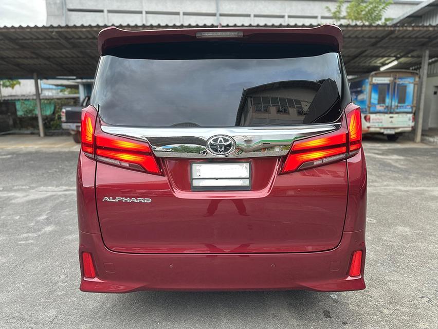 2019 Toyota Alphard 2.5SC สีแดงพิเศษ ขับไปแล้ว 10x,xxx กิโลเมตร
