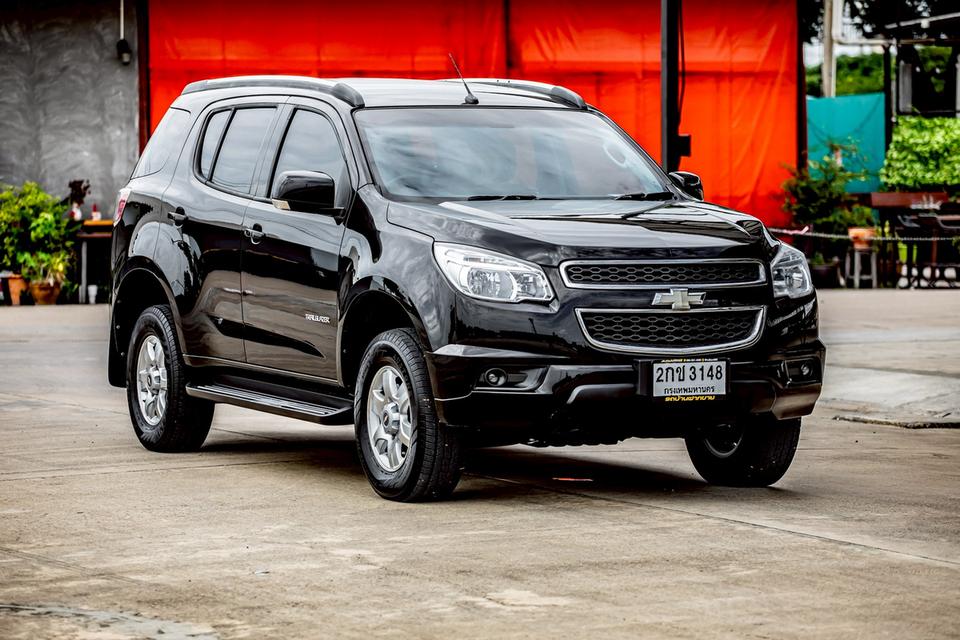 CHEVROLET TRAILBLAZER 2.8 LTZ 4WD ปี 2013 สีดำ มือเดียว รถครอบครัว 7 ที่นั่ง