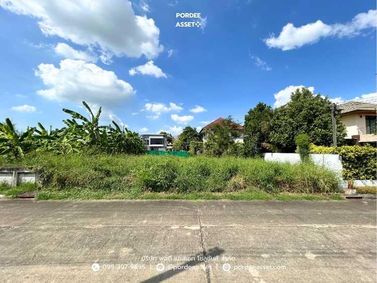 ที่ดินจัดสรรถมแล้ว 85 ตร.ว. ม.ชวนชื่นกอล์ฟ อเวนิว กรุงเทพฯ-ปทุมธานี ติดสนามกอล์ฟ Flora Ville Golf & Country Club ใกล้แยกบางคูวัด โรบินสันศรีสมาน 5