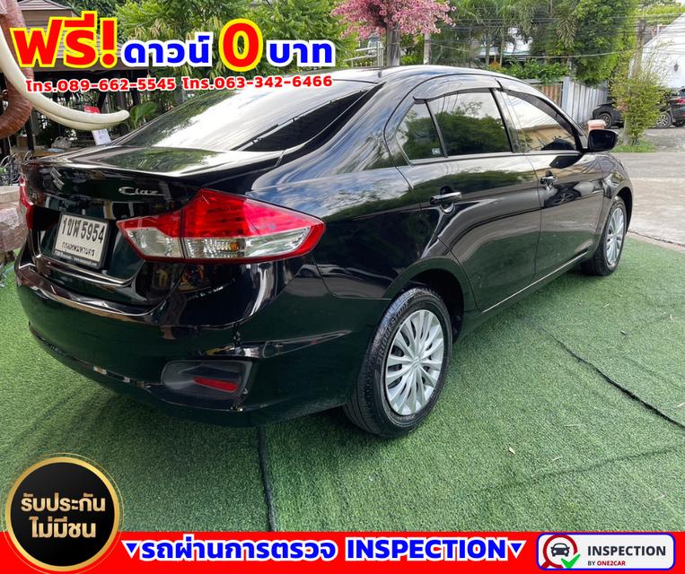 🌟ปี2022 Suzuki Ciaz 1.2  GL 🌟ไมล์แท้ 36,xxx กม. 🌟เกียร์ธรรมดา 5