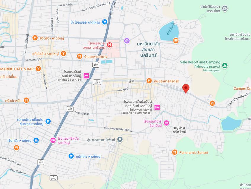 ขายอาคารพาณิชย์ 4 ชั้น ทำเลธุรกิจ ติดถนนปุณณกัณฑ์ หาดใหญ่ สงขลา ใกล้ศูนย์ประชุมนานาชาติ ม.อ.หาดใหญ่ 11