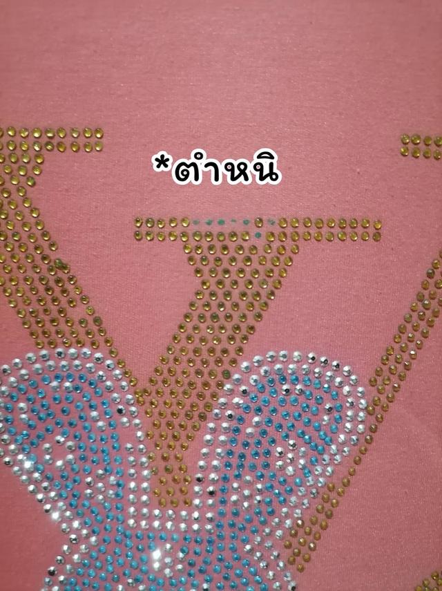 เสื้อยืดแขนยาว ลายกระต่ายเพชร สไตล์ Y2K รูปที่ 5