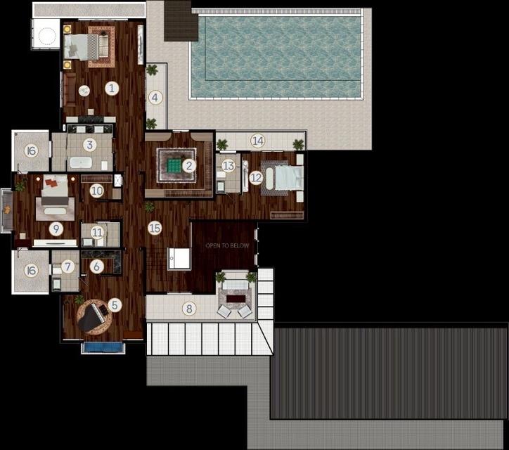 𝗦𝗮𝗹𝗲 & 𝗥𝗲𝗻𝘁 🏡✨ Nichada Onyx — คฤหาสน์หรูสไตล์ Art-Deco ใจกลางนิชดาธานี 15