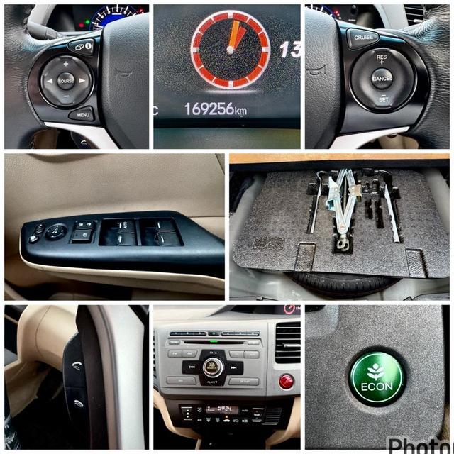 Sๅคๅ 289,000 บ.พร้อมใช้งาน กุญแจ 2ดอกHonda Civic 1.8 E ปี 2012 รูปที่ 16