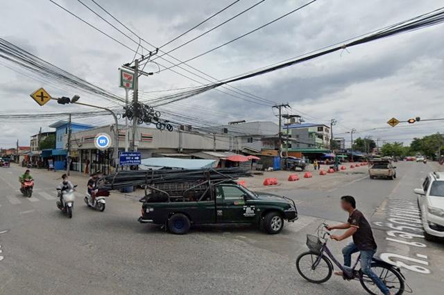 MRTเศรษฐบุตรบำเพ็ญ 1.2กม. ยินดีต้อนรับ Community Mall ให้เช่าที่ดินถมแล้ว 7ไร่ รามอินทรา มีนบุรี กลีบหมู หทัยราษฏร์ 4