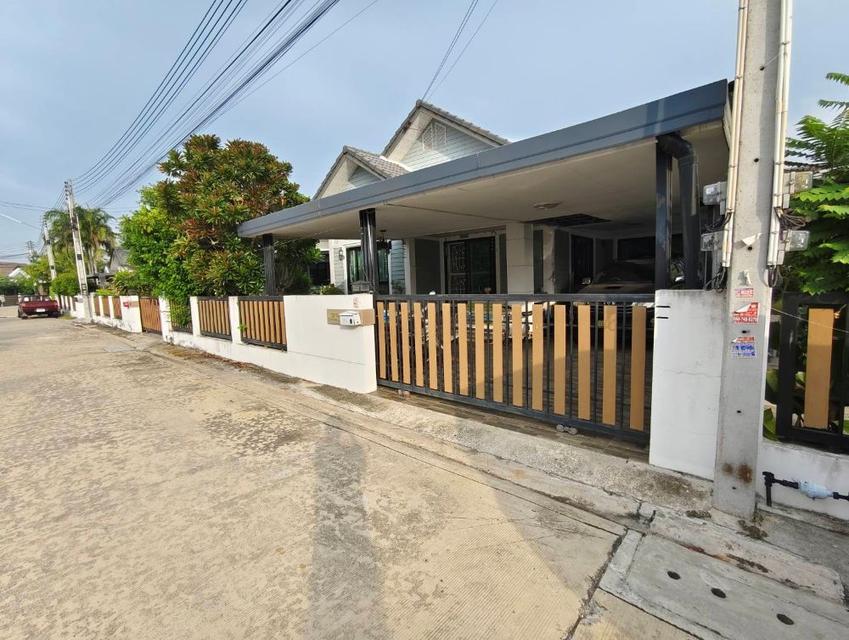 ขาย/ให้เช่า บ้านเดี่ยว ชั้นเดียว 58 ตรว. หมู่บ้านนาราวิล (Naraville) ทำเลดี ใกล้นิคมอมตะนคร พานทอง ชลบุรี