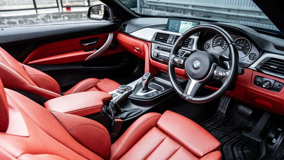⚡BMW 430i Cabriolet (LCI) 2018 สีดำ รถมือเดียว ออกศูนย์ BMW Thailand รูปที่ 13