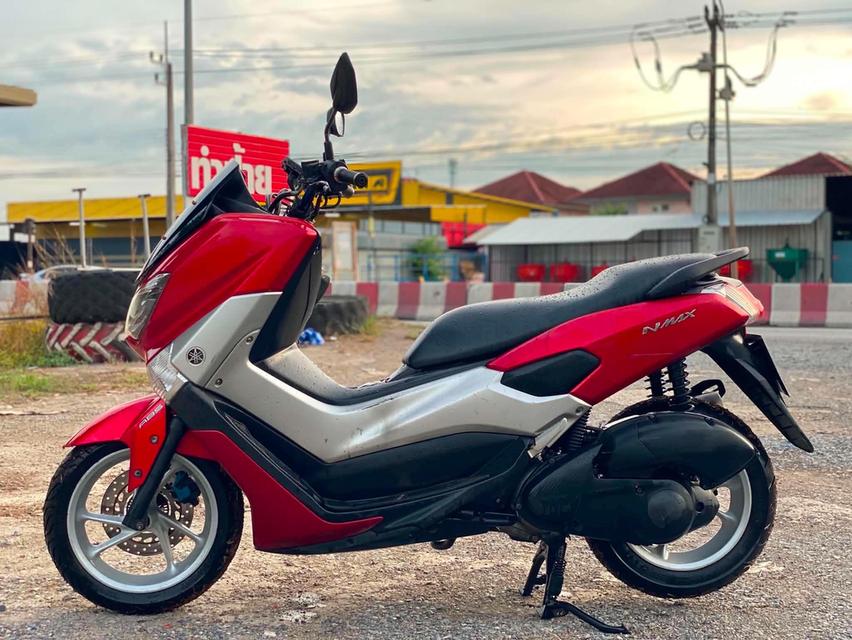 YAMAHA N-MAX 155 ปี59/16 ภาษี-พรบ ก.ค.69สีแดงเทา รถบ้านมือเดียว เครื่องดี-ขับขี่ใช้งานได้เลย รูปย่อยที่ 2