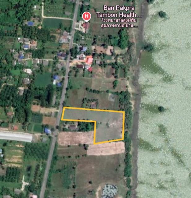 ขายที่ดิน ติดทะเลสาบสงขลา บ้านปากประ ลำปำ พัทลุง 9