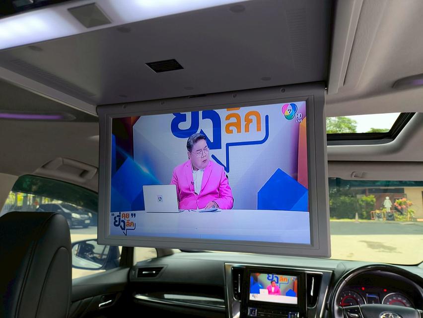 รถเข้าใหม่! TOYOTA VELLFIRE 2.5 ZG Edition Van ปี 2018 (จดทะเบียน 2019) สีขาว 18