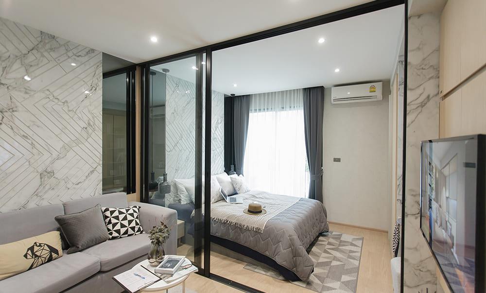 คอนโดแต่งครบ Fully Furnished สไตล์โมเดิร์น ใกล้สาทร เดินไป BTS ตลาดพลู ได้สบายๆ โครงการ The Matt สาทร-ท่าพระ 2 3