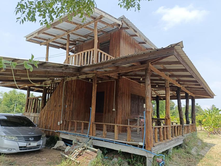 ขายบ้านพร้อมที่ดินเนื้อที่ 3 ไร่ (โฉนดที่ดิน ครุฑแดง 2 โฉนด)