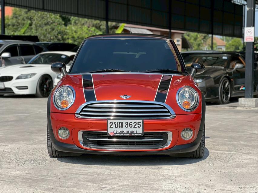 ปี 2011 MlNl COOPER 1.6 R56 Look 2 Hatchbackสีส้ม-ดำ เกียร์ออโต้ เบนซินล้วน รูปที่ 2