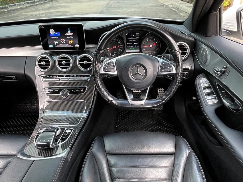 รหัสรถ DWC7878 MERCEDES BENZ C350 E 2.0 AMG DYNAMIC ปี 2017 สภาพนางฟ้า 11