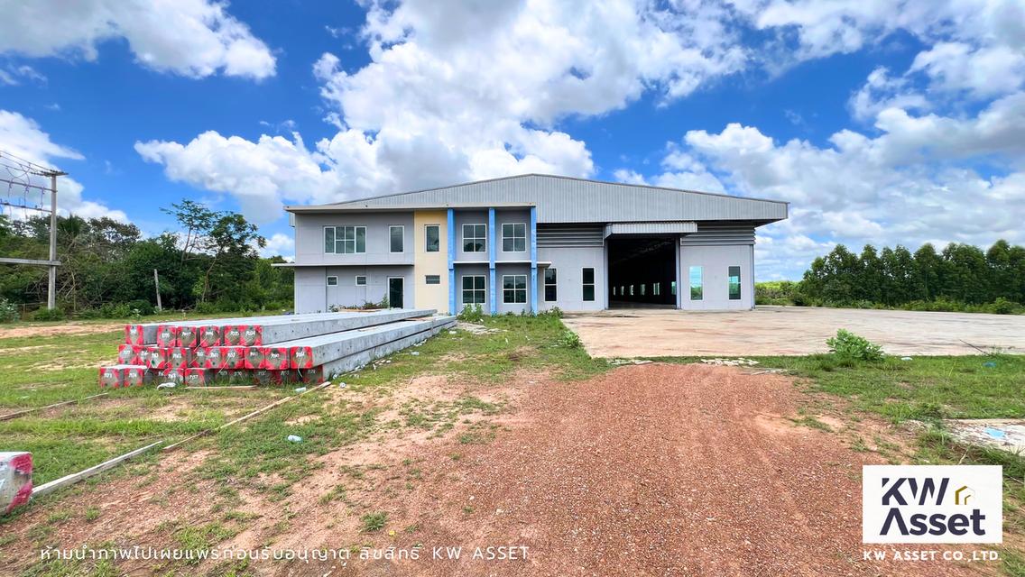 ขายขาดทุนโรงงาน 2,323 ตร.ม. พร้อมที่ดิน 21 ไร่ มีใบ รง.4 📍อ.วัฒนานคร จ.สระแก้ว  0839015417 กวาง  1