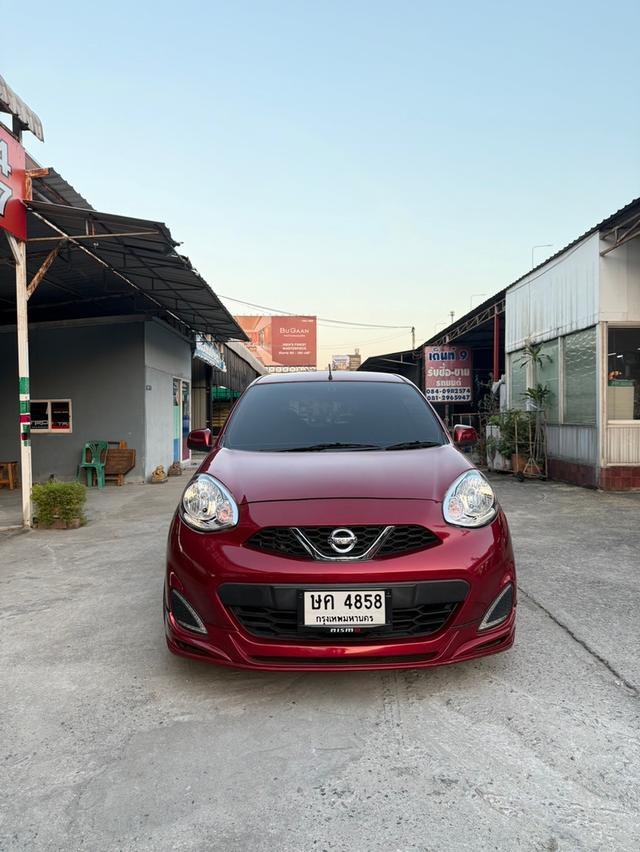 Nissan march 1.2 E auto ปี 2019 ไมล์ 40,000 km. 2