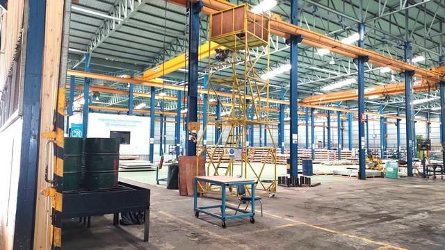 ให้เช่าโกดังสมุทรปราการ #ให้เช่าโรงงาน/คลังสินค้าขนาด 6,000 ตารางเมตร(แบ่งเช่าได้) มีเครน 3 ตัน 7