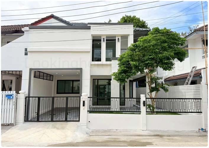 H-116 : บ้านแฝด 2 ชั้น 36 ตร.วา ม.รัตนาวลัย ซ.วิภาวดี-รังสิต 39 ดอนเมือง Renovate ใหม่ทั้งหลัง 2