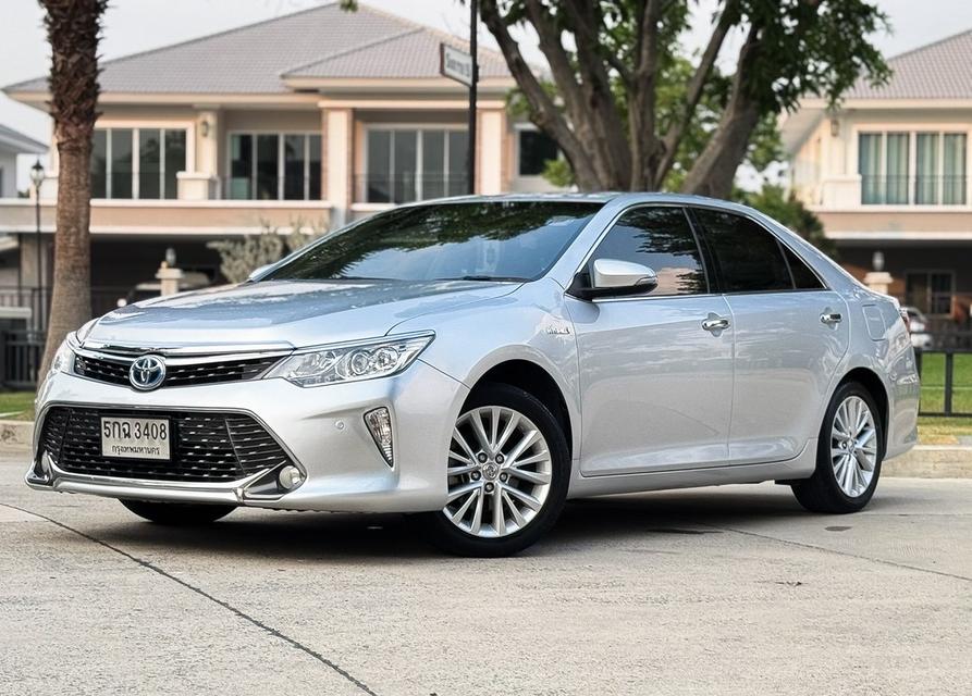 รหัสรถ AVA3408 🆙 Toyota Camry 2.5 Hybrid Minorchange ปี 2016 ตัว Top 1