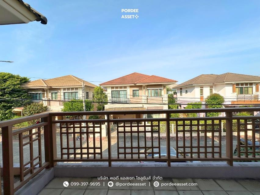 บ้านเดี่ยว บุราสิริ สนามบินน้ำ (ขนาด 56 ตร.ว.) เมืองนนทบุรี ใกล้รถไฟฟ้า MRT แยกนนทบุรี1 และ เซ็นทรัล นอร์ธวิลล์ รัตนาธิเบศร์ : Burasiri Sanambinnam 8