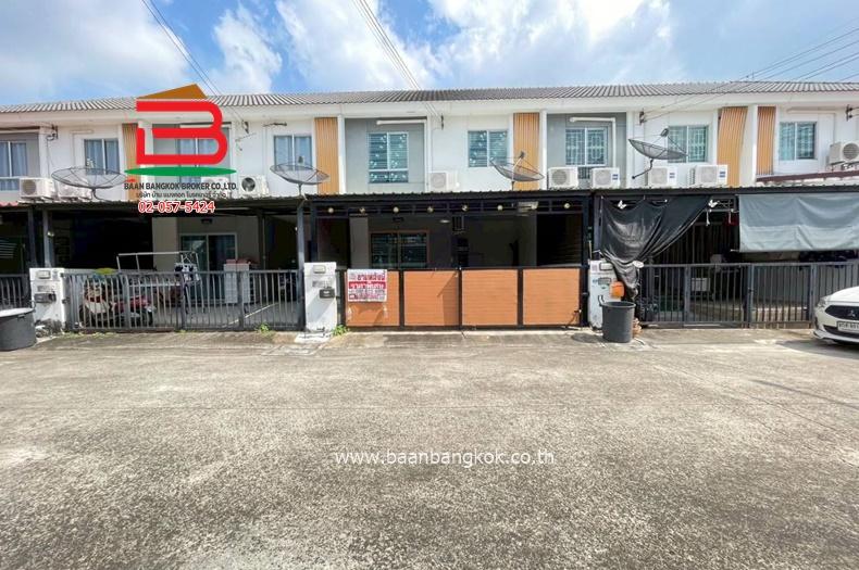 ทาวน์โฮม หมู่บ้านพฤกษา 116 (ใกล้มหาลัยเทคโนโลยีราชมงคลธัญบุรี) เนื้อที่ 17.4 ตรว. อำเภอคลองหลวง ปทุมธานี 1