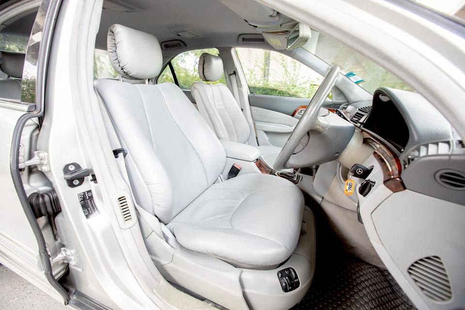 Benz S280 ปี 2001 สีเทา สวยสภาพดี  10