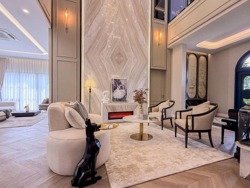 ขาย / ให้เช่า บ้านหรูสไตล์คฤหาสน์ นาราสิริ กรุงเทพกรีฑา บ้านเดี่ยว 2 ชั้น Ultra Luxury Collection จากแสนสิริ ที่ดิน 152 ตรว. พื้นที่ใช้สอย 495 ตรม. 6