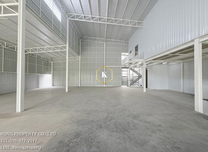 ให้เช่าโกดัง ร่มเกล้า ลาดกระบัง กรุงเทพ ใกล้สนามบิน พร้อมออฟฟิศ 3