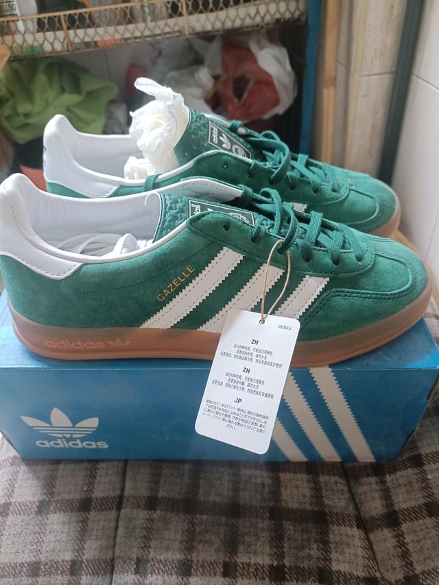 adidas gazelle แท้มือ1 us6.5 uk6