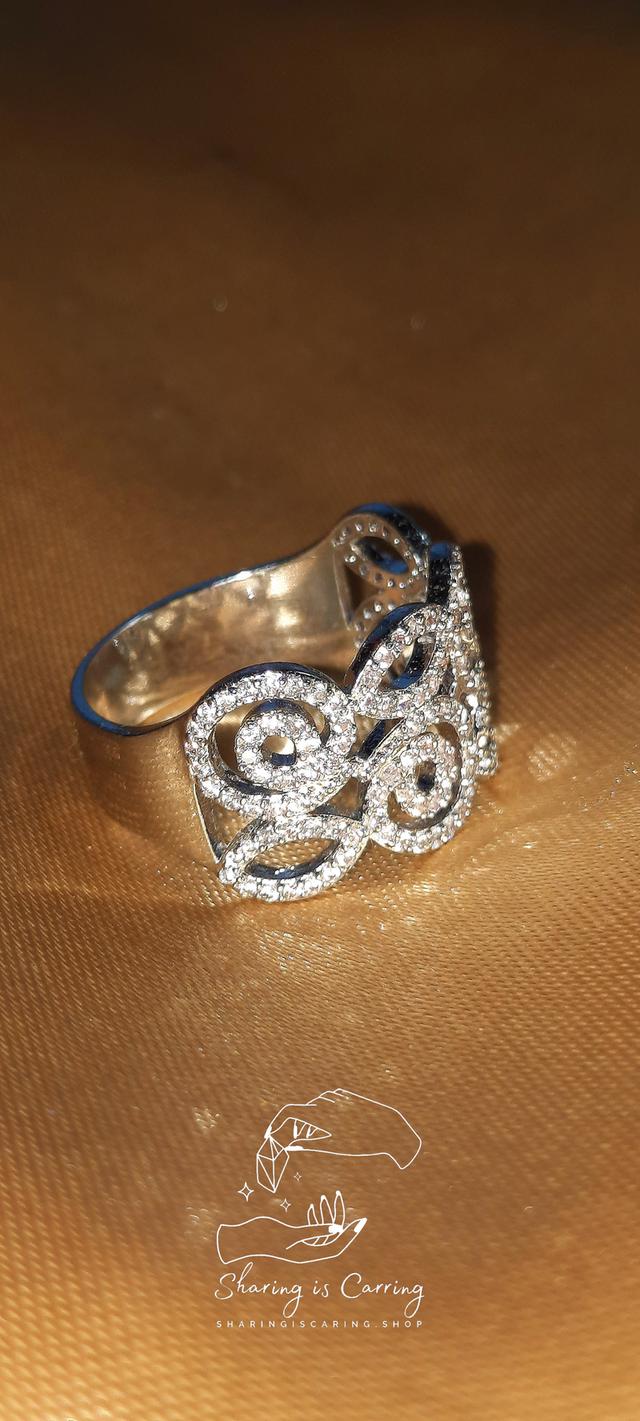 Fancy CZ A+++ Diamond ring ฿1,390.- 2