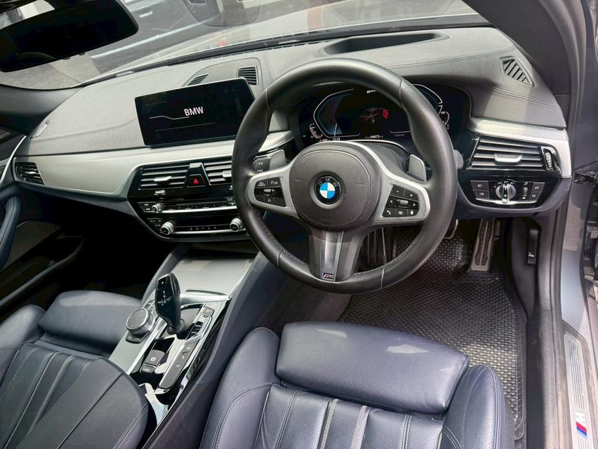 BMW 530e 2.0 M-sport G30 2020 สีเทา รูปที่ 10