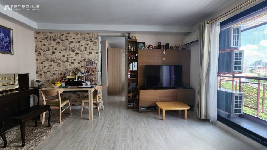 Listing No. 68101088 : ขายคอนโดแบบ 2 ห้องนอน ห้องมุม ขนาด 60.56 ตร.ม. โครงการ L Style Condo ห้วยขวาง  2