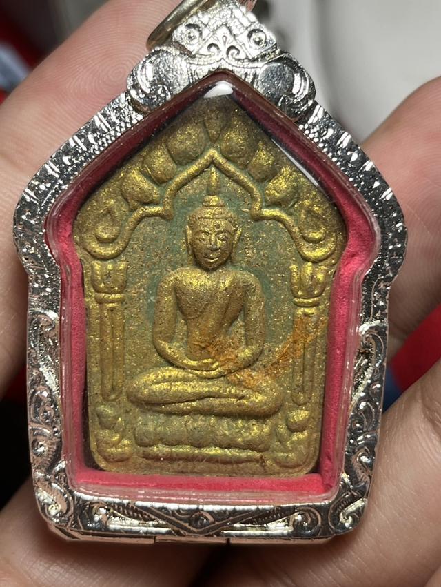 193. พระขุนแผนพลายชุมพล พิมพ์ใหญ่ กุมารทองแดง วัดแค จ.สุพรรณบุรี เนื้อเขียวมณีลาภ ตะกรุดทองแดง ติดจีวรหลวงพ่อคูณ