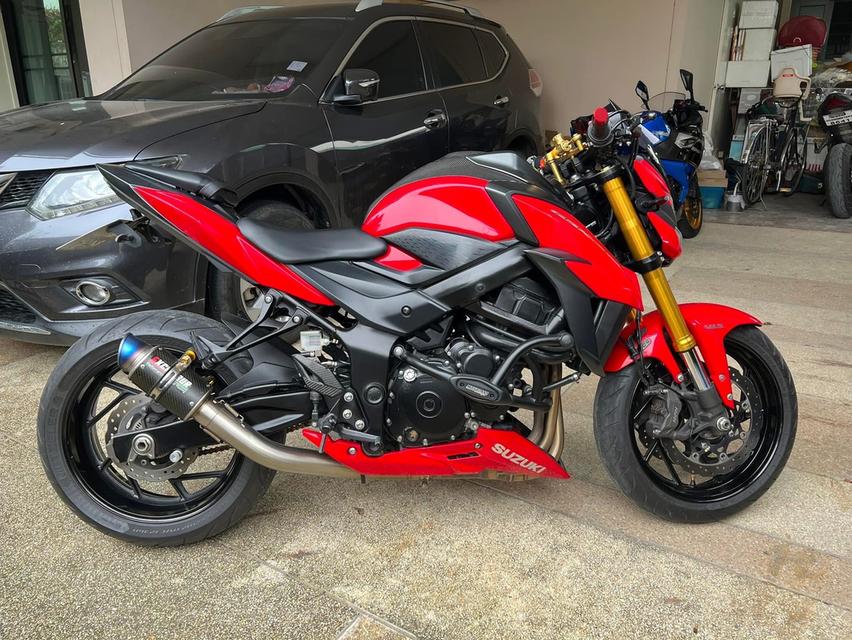 Suzuki GSX S750 จดปี 2019 สีแดงอย่างสวย 8