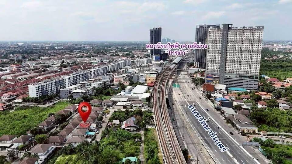 ขายบ้านเดี่ยว ชมเพลินริเวอร์ลอฟท์ ทางเข้าหมู่บ้านติดถนนใหญ่ 5