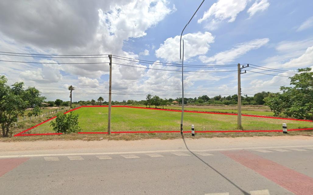 ที่ดินด่านขุนทด ติดถนน นม.3012 เจ้าของขายเอง 2