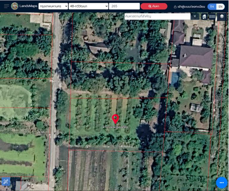 ที่ดินแปลงสวย 637 ตร.ว. ทวีวัฒนา (เข้าออกได้ 2 ทาง) ใกล้ตลาดวงษ์เจริญ 1