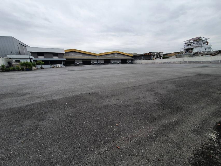 #ให้เช่าโกดังพร้อมสำนักงานถนนปู่เจ้าสมิงพราย สมุทรปราการ ขนาด 10,500 ตร.ม.  พื้นที่ สีม่วง ขอใบ รง.4 ได้ 4