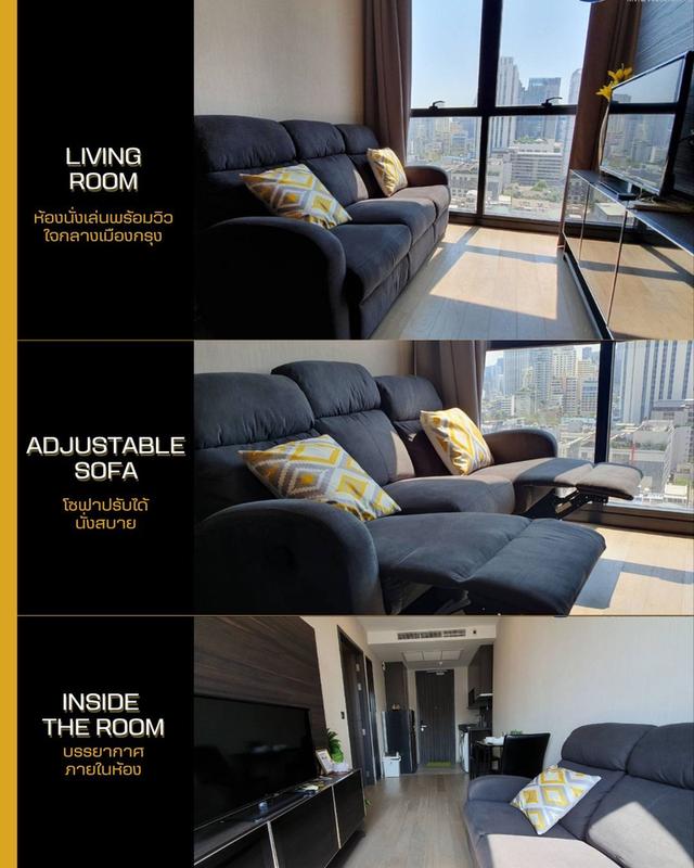ขาย/ให้เช่า คอนโดหรู Ashton Asoke ขาย 8.5 ล้านบาท เช่า 27,000 บาท 1 ห้องนอน ห้องหัวมุม ชั้น 15 31 ตรม. ห้องใหม่พร้อมอยู่ ตกแต่งเรียบร้อยแล้ว 5