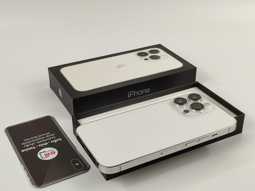 ขาย/แลก iPhone13 Pro 128 Silver ศูนย์ไทย สวยมาก แท้ ครบยกกล่อง เพียง 33,900 บาท  1