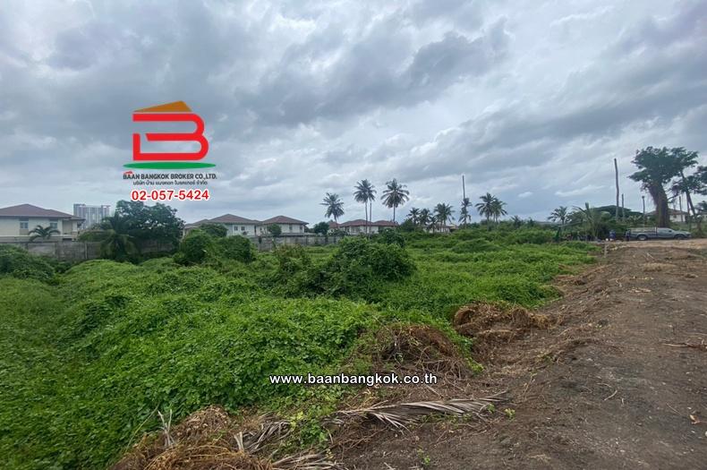 ที่ดินเปล่า เนื้อที่ 3 ไร่ ซอยนาวีเจริญทรัพย์ (ซอยสำนักงานประกันสังคมพื้นที่ 6 บางแค) ถนนกาญจนาภิเษก แขวงบางแคเหนือ เขตบางแค 2