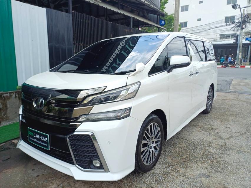 ปี 2017 TOYOTA VELLFIRE ZG EDITION AUTO TOP เบนซิน มือเดียวออกห้าง 6