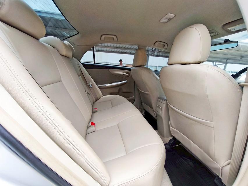 รหัสรถ CAT3365 2013 TOYOTA ALTIS 1.6E ออโต้ สีเทาสวย 2ระบบ เบนซิน+CNG โรงงาน 14
