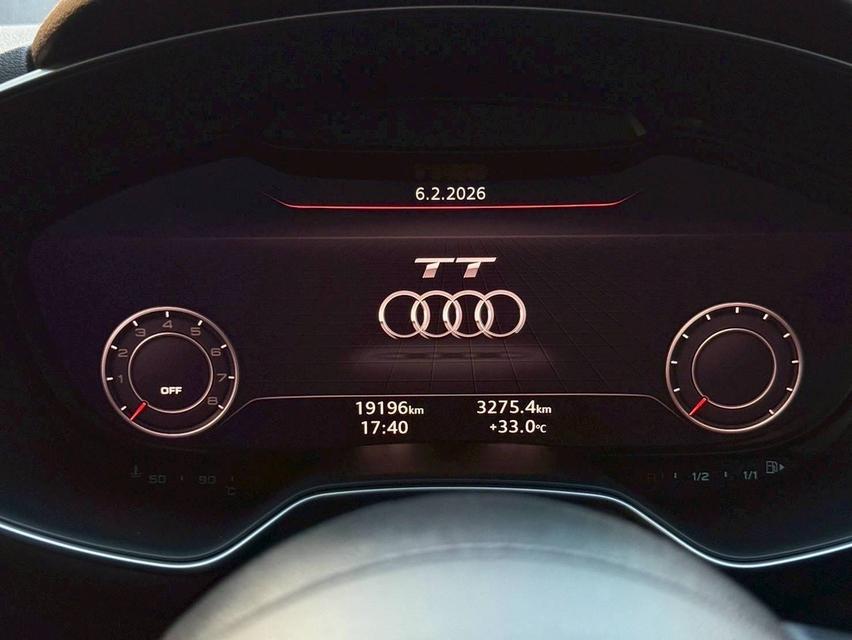 Audi TT RD 45 TFSI S LINE ปี 2019สีฟ้า เลขไมล์ 19,xxx kmราคา 2,099,000 บาท รูปที่ 17