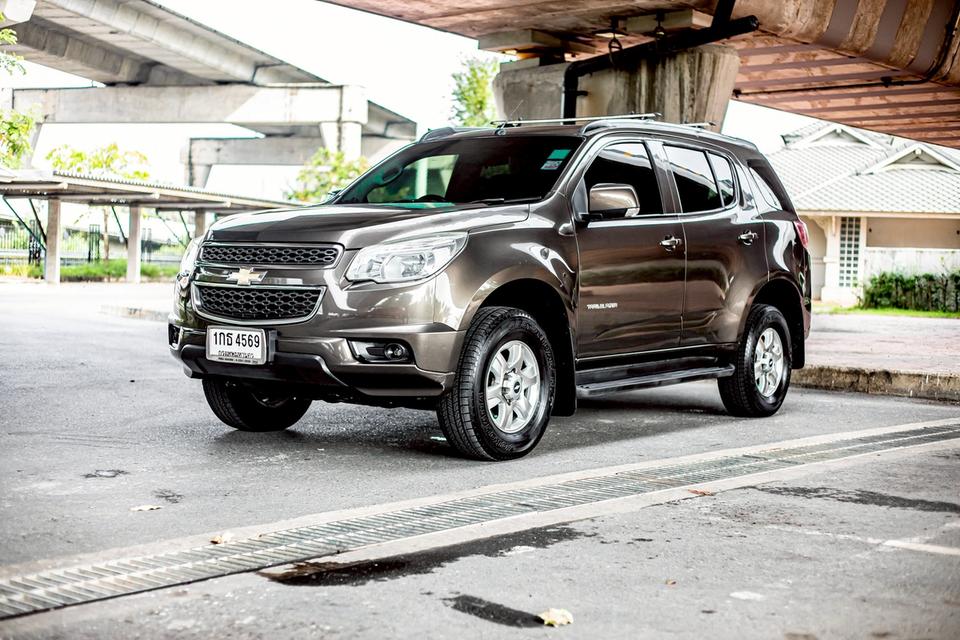 CHEVROLET TRAILBLAZER 2.8 LTZ 4WD ปี 2013 สีน้ำตาล รถครอบครัว 7 ที่นั่ง